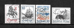 LOTE 1432  ///  SUECIA      YVERT Nº: 574/577  ¡¡¡ OFERTA - LIQUIDATION - JE LIQUIDE !!! - Used Stamps