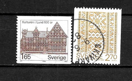 LOTE 1432  ///  SUECIA      YVERT Nº: 1175/1176     ¡¡¡ OFERTA - LIQUIDATION - JE LIQUIDE !!! - Used Stamps