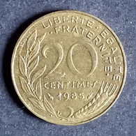 Pièce De 20 Centimes Marianne 1985 - 20 Centimes