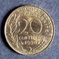 Pièce De 20 Centimes Marianne 1996 - 20 Centimes