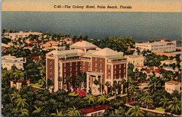 Florida Palm Beach The Colony Hotel 1952 Curteich - Palm Beach