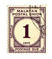 10336 Fed.of Malaya 1938 Scott # J7 Used OFFERS WELCOME! - Fédération De Malaya