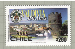 Chile 2002, Bird, Birds, Swan, 1v, MNH** - Zwanen