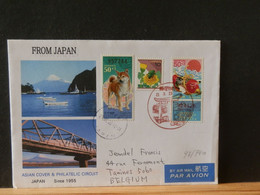 98/740 LETTER JAPON POUR LA BELG. - Covers & Documents