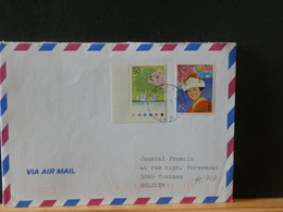 98/747 LETTER JAPON POUR LA BELG. - Lettres & Documents