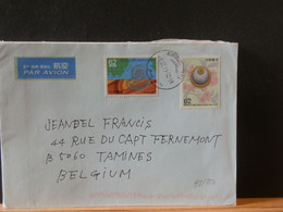 98/750 LETTER JAPON POUR LA BELG. - Cartas & Documentos