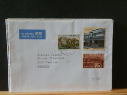 98/766  LETTRE  JAPON  POUR LA BELG - Covers & Documents