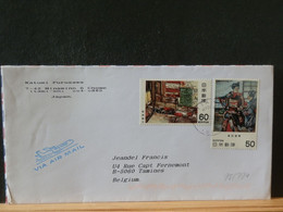 98/794  LETTRE  JAPON  POUR LA BELG - Lettres & Documents