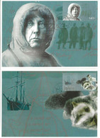 Norge Norway  2011 Entenary Of The Conquest Of The South Pole,  Roald Amundsen (1872-1928), Polar Explorer, And His Comp - Lettres & Documents