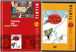 Tintin Hergé / Moulinsart 2010 Milou Chien Dog Cane Tintin Au Tibet Capitaine Haddock N°2 DVD + Livret Explicatif B.Etat - Animatie