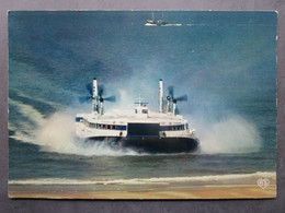 CP 62 AEROGLISSEUR Boulogne Sur Mer - L'hovercraft SR N:4 Assurant La Liaison DOUVRES LE PORTEL Par Seaspeed SNCF1970 - Hovercrafts