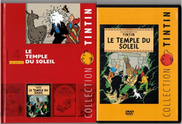 Tintin Hergé / Moulinsart 2010 Milou Chien Dog Cane Le Temple Du Soleil Capitaine Haddock N°4 DVD + Livret Explicatif - Dessin Animé