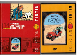 Tintin Hergé / Moulinsart 2010 Milou Chien Dog Cane Au Pays De L'Or Noir N°14 Dupond & Dupont DVD + Livret Explicatif - Cartoons