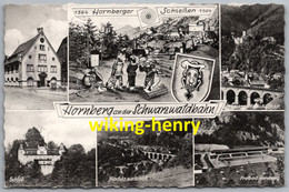 Hornberg - S/w Mehrbildkarte 7   Hornberger Schiessen - An Der Schwarzwaldbahn - Hornberg