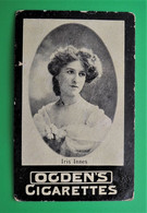 Chromo Image  Ogden's  Cigarettes. Iris  Innes - Ogden's