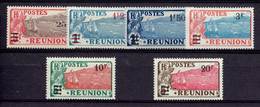 Réunion - N°103/108 X TTB Sauf N°105 XX - 1924 - Sonstige & Ohne Zuordnung