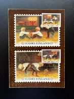 FINLAND SUOMI 1980 CHRISTMAS MAXIMUM CARD - Maximumkarten (MC)