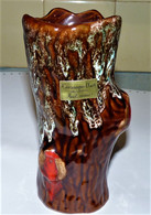 VASE 17 CM CERAMIQUE D'ART VALLAURIS FAIT MAIN EN PARFAIT ETAT - Vallauris (FRA)