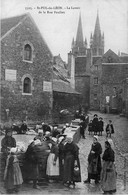 St Pol De Léon * Vue Sur Le Lavoir De La Rue Poullou * Laveuses Lavandières * Coiffe - Saint-Pol-de-Léon