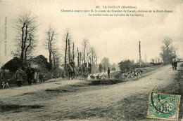 La Gacilly * Les Chasses à Courre Chez M Le Comte De FOUCHER De CAREIL * Rendez Vous Au Calvaire * Vénerie - La Gacilly