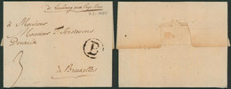 Précurseur - LAC Datée De Dolhain (1785) + Lettre "B" Dans Un Cercle (Battice) + Manusc. "De Limbourg Aux Paÿs Bas" > Br - 1714-1794 (Austrian Netherlands)