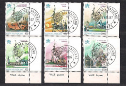 Vaticaan Vatican 1997 Yvertn° 1090-1095 (°) Oblitéré Cote 17 € Voyages Du Pape - Used Stamps