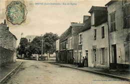 Derval * La Rue De L'église * Charcutier FILLEUL - Derval