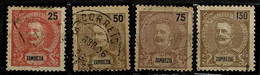 Zambézia, 1903, # 47/8, 50, 52, Used - Zambèze