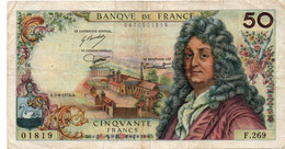 Banque De France 50 Francs 1975 P-148e2 Jean Racine - 50 F 1962-1976 ''Racine''