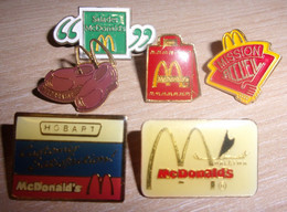 Lot Pin's McDonald's - Restauration - Hamburger - USA - Lorraine - McDonald's