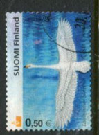 FINLAND 2002 National Bird: Whooper Swan Used. Michel  1600 - Oblitérés