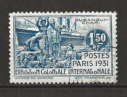 OUBANGUI 1931 .  N° 87 . Oblitéré . - Used Stamps