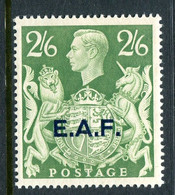 British Occ. Italian Colonies - Somalia - 1943-46 EAF - 2/6 Yellow-green HM (SG S9) - Somalie