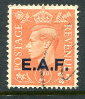 British Occ. Italian Colonies - Somalia - 1943-46 EAF - 2d Pale Orange Used (SG S2) - Somalia