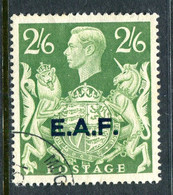 British Occ. Italian Colonies - Somalia - 1943-46 EAF - 2/6 Yellow-green Used (SG S9) - Somalie