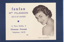 Calendrier 1960 Cinéma Clermond Ferrand Non Plié Annie Girardot - Small : 1941-60