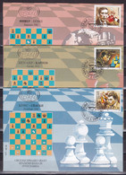 Yugoslavia 1996 World Chess Champions FDC - Covers & Documents