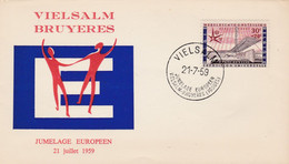 Enveloppe FDC 1047 Vielsalm Bruyère Jumelage Européen - 1951-1960
