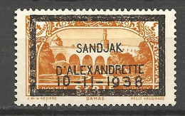 ALEXANDRETTE N° 16 NEUF** LUXE SANS CHARNIERE  / MNH - Ungebraucht