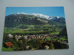 SWITZERLAND    POSTCARDS GLION    WITH   STAMPS  BIRDS 2 SCAN - Ilanz/Glion