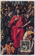 ESPAGNE - Carte Maximum - Greco - La Spoliation Du Christ - Madrid - 24 Juin 1961 - Maximumkarten