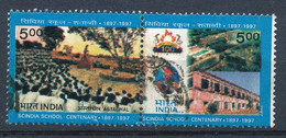 °°° INDIA - Y&T N°1352/53 - 1997 °°° - Gebraucht