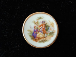 Autres Collections - Assiette Miniature De Limoges à Décor De Scène Galante - Limoges (FRA)