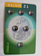 NETHERLANDS  PREPAID  KPN TELECOM  / PLANET EARTH     12 UNITS    MINT CARD    ** 9521** - Zonder Classificatie