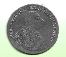 2052a: Friedrich Wilhelm I., 1/2 Taler 1721 Brandenburg- Preußen (Alter Auktionspreis 1.000.- € Erzielt) - Taler & Doppeltaler