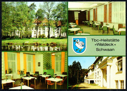 F7526 - TOP Schwaan TBC Heilstätte Waldeck - Verlag Bild Und Heimat Reichebach - Bützow