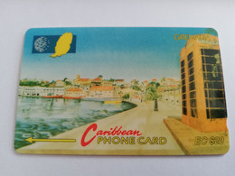 GRENADA  $ 20,- GPT GRE-8B  CARENAGE ST GEORGES       MAGNETIC    Fine Used Card    **9586** - Grenade