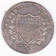 Canton De Vaud . 1 Batzen 1831 , En Argent. KM# 20, TTB/VF - Vaud