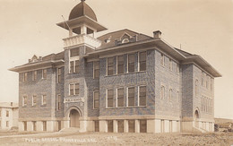 Prineville Oregon, Public School Building, Architecture, C1900s/10s Vintage Real Photo Postcard - Altri & Non Classificati