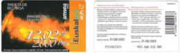 Recharge GSM - Espagne - Euskaltel 12,02€, Exp. 31/08/2003 - Euskaltel